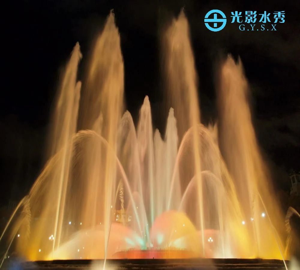 Easy Installation Portable Round Small Music Dancing Fountains