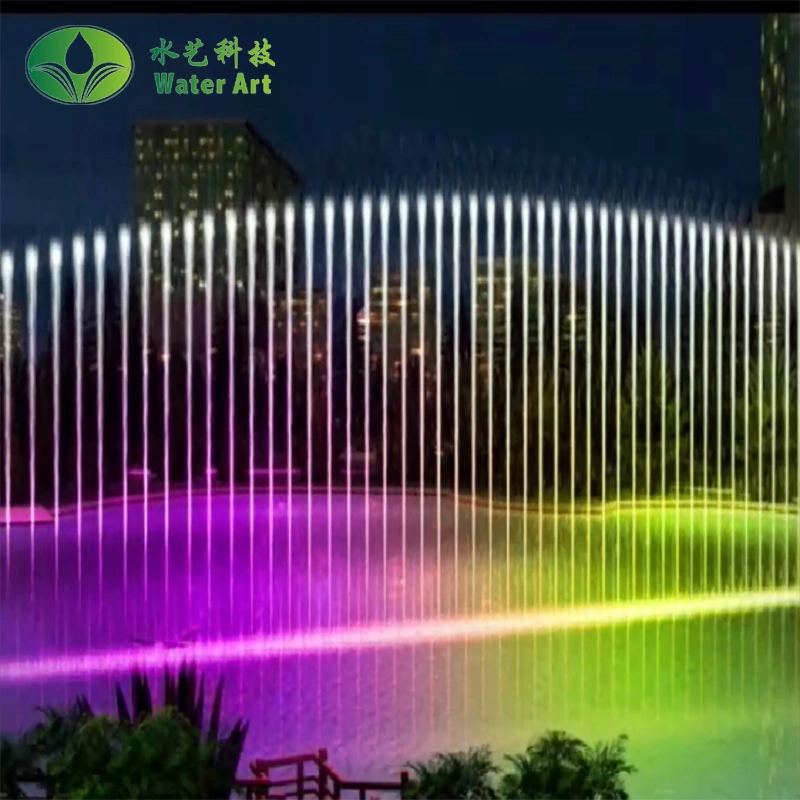 Free Design Water Curtain Digital Graphic Waterfall Digital Water Curtain