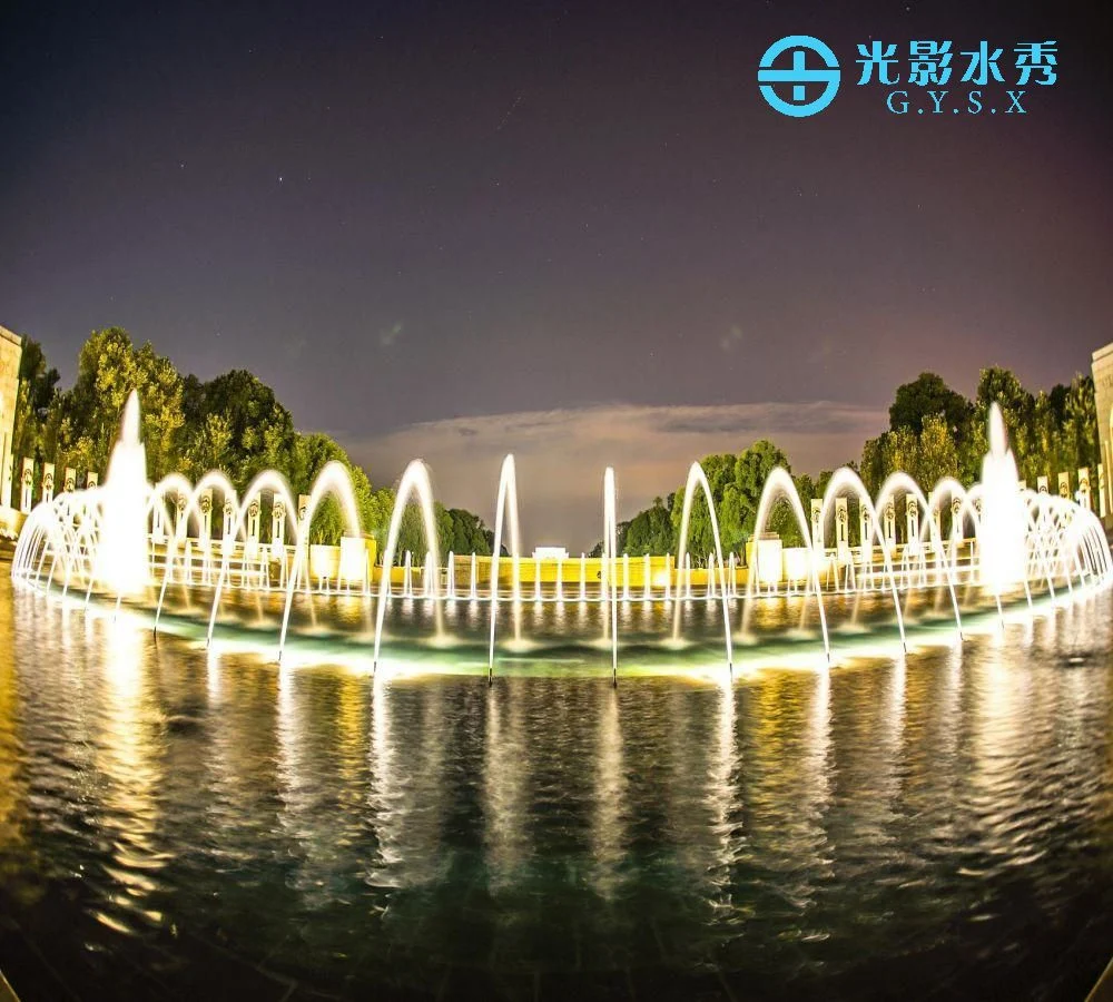 Easy Installation Portable Round Small Music Dancing Fountains