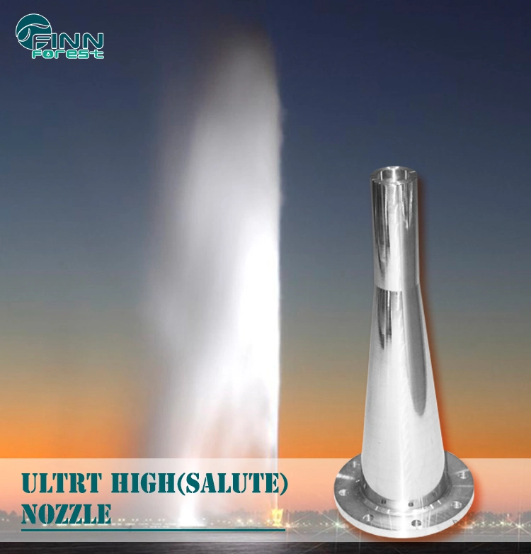 Hundred Meter 100m Central Floating Pond Vertical Super High Jet Spray Fountain