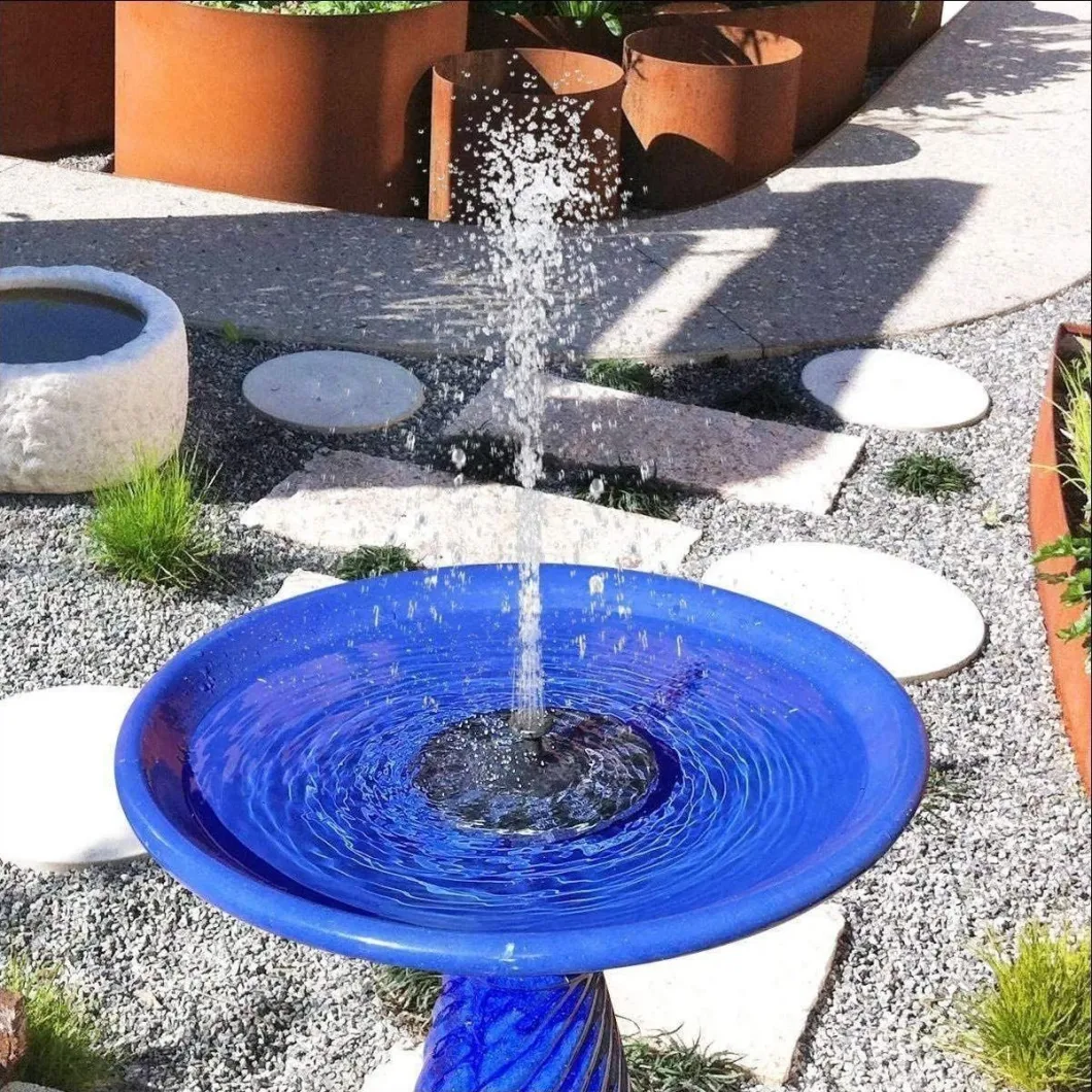 Solar Pond Fountain, Floating Solar Panel Water Pump Pond Fountain, Easy Install for Bird Bath, Pond, Fish Tank, Garden Decoration, Water Circulation Wbb17491