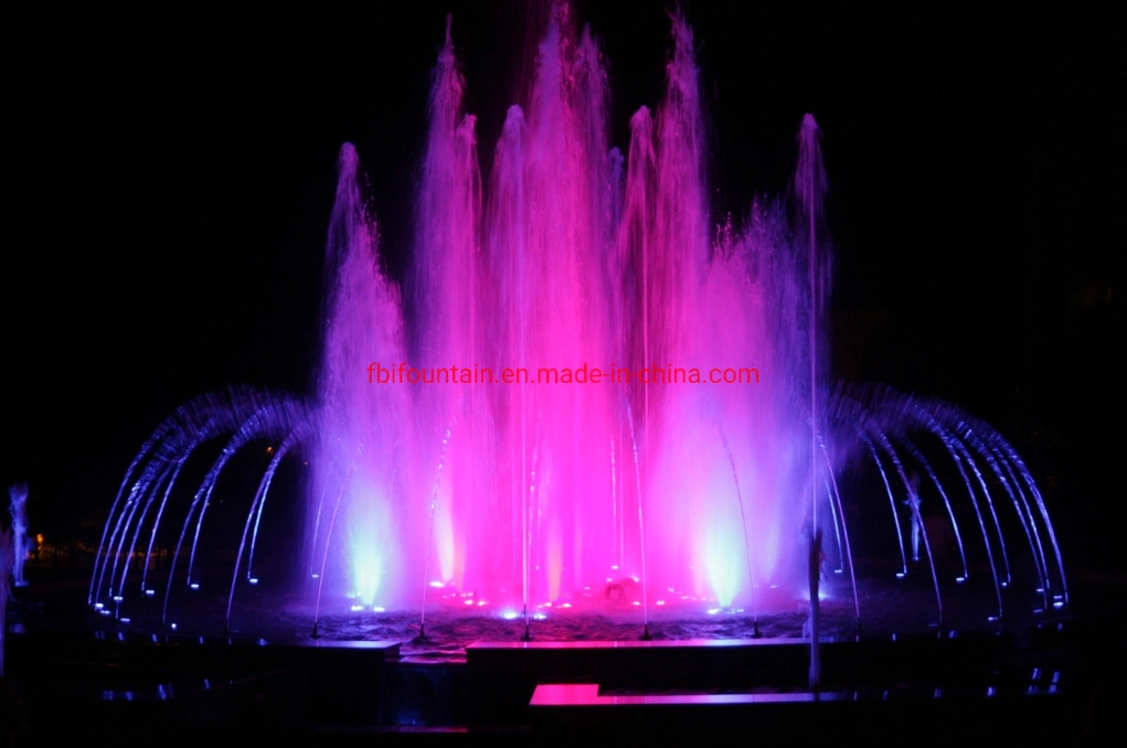 Factory Supplier Outdoor Musical Dancing Programmable Music Water Fountain