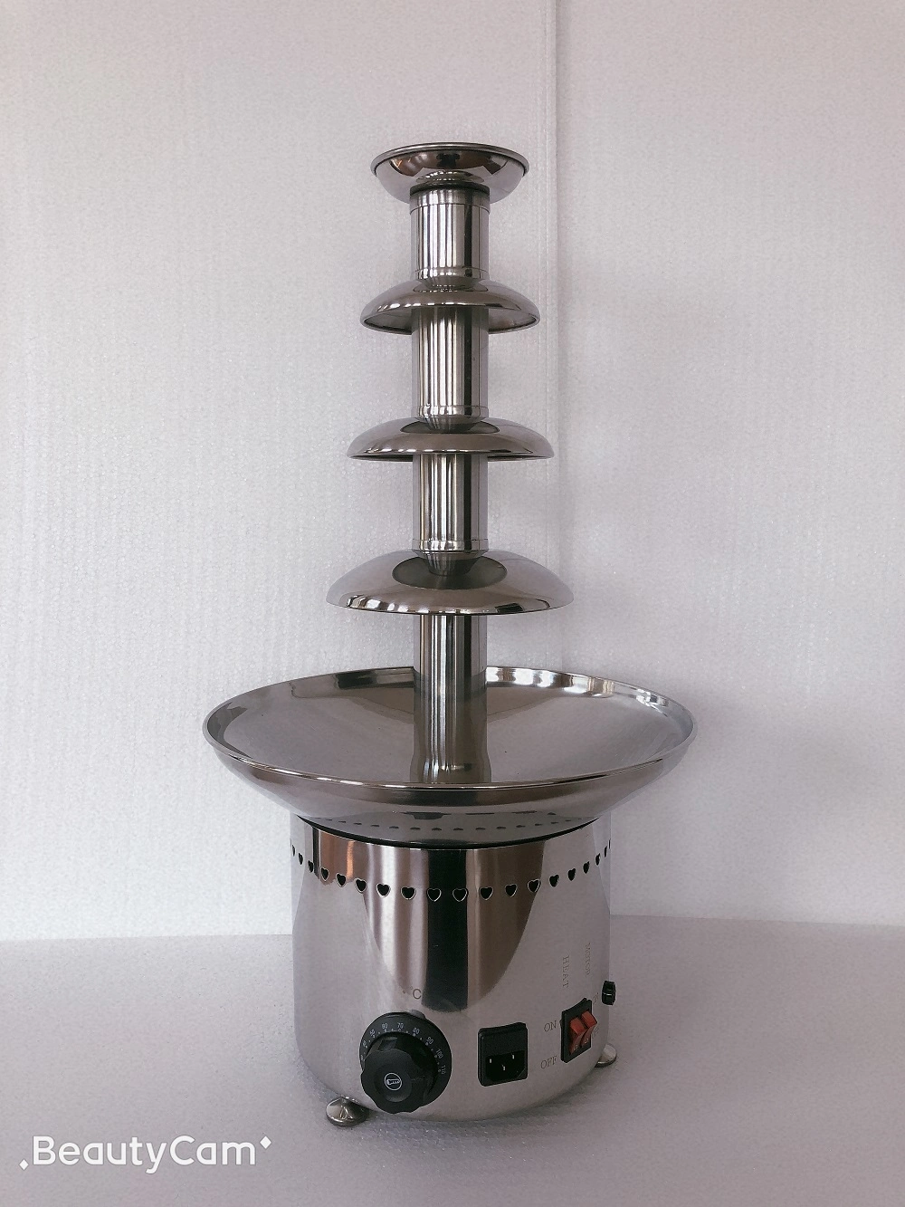 Portable Electric Chocolate Fountain for Home Use, Restaurant, Bars