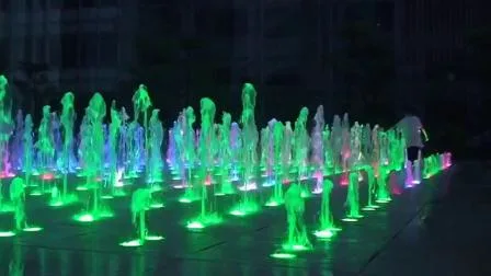 0.5m Spray Height Gushing Fountain with RGB Lights