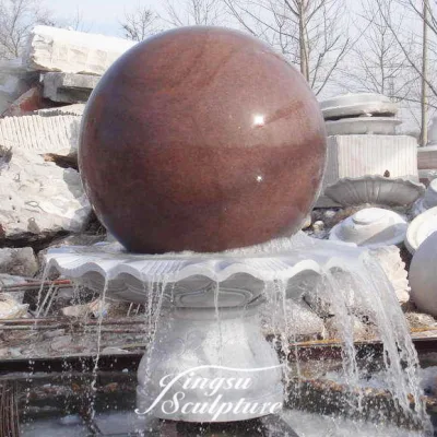 Fengshui Ball Sphere Water Fountain for Indoor Outdoor Decor