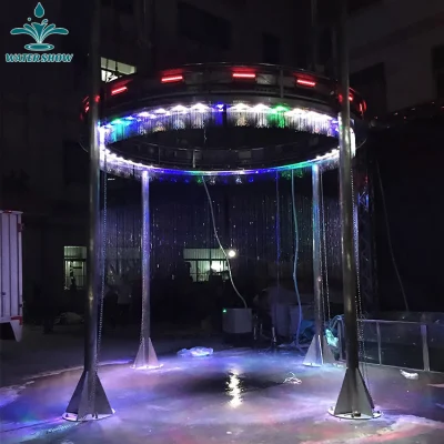 LED Light Dancing Music Digital Water Curtain