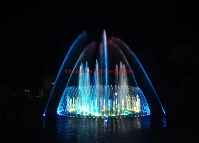 Decorative Outdoor Music Dancing Custom Water Curtain Wall Fountain