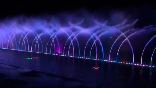 Colorful LED Light Laser Show Music Dance Water Screen Movie Fountain Factory Import and Export