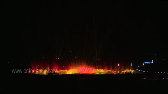 Artificial Lighting Show Large Musical Water Fire and Laser Dancing Fountain