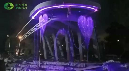 Free Design Digital for Lighting Show Water Feature Fountain Software Control Outdoor Water Curtain