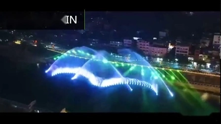 Professional Designer Design Multimedia Music Fountain with Water Screen Movie