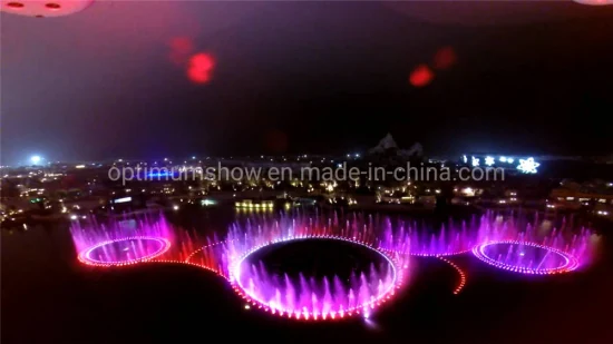 Outdoor Large Lake Floating Digital Swing Music Water Dance Fountain