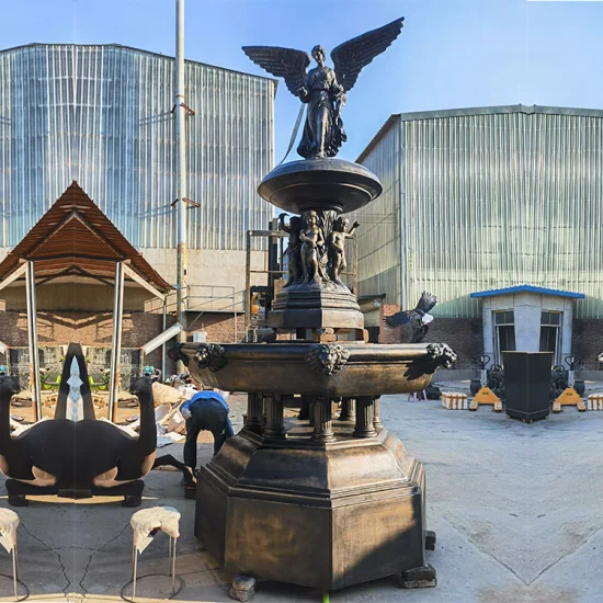 Outdoor Landscape Decoration Famous Large Giant Big Metal Bronze Figure Lady Sculpture Statue Place De La Concorde Paris Water Bronze Fountain