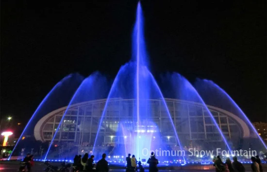 Square Indoor Outdoor PLC Controlled Modern Decorative Garden Water Jets Pond Musical Solar Fountain Dancing Price